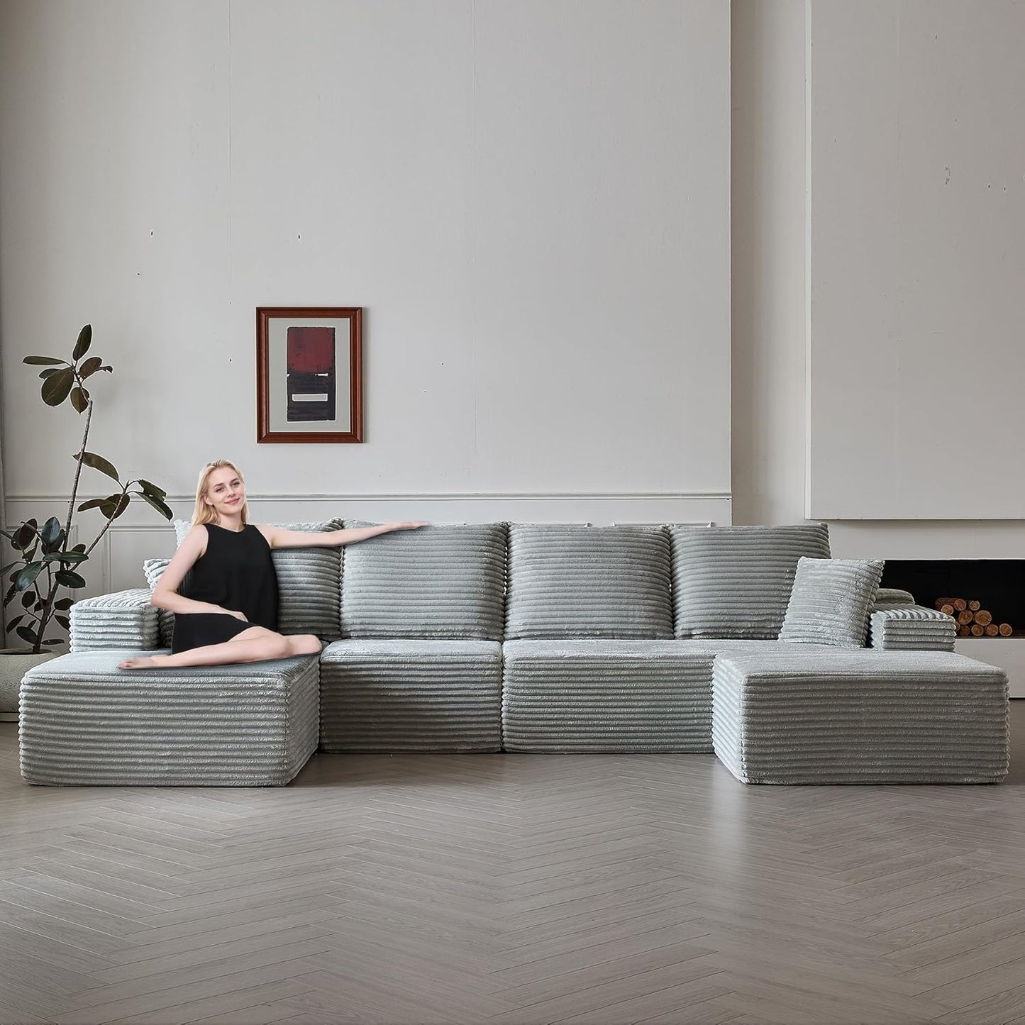 Modular Sectional Sofa Cloud Couch