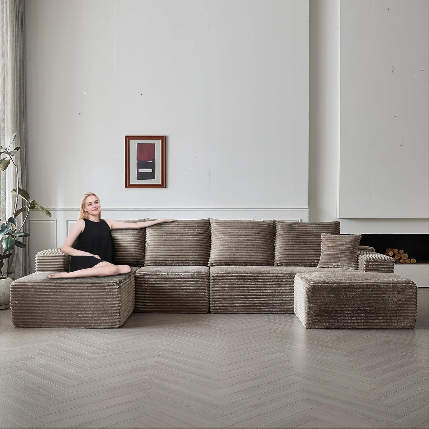 Modular Sectional Sofa Cloud Couch